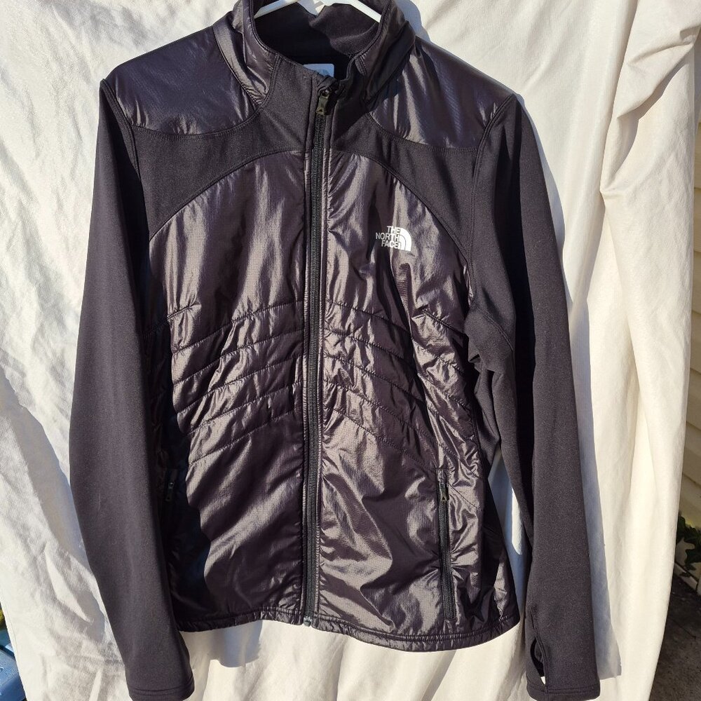 The North Face Primaloft Zip-Up Running Jacket, Black, XL